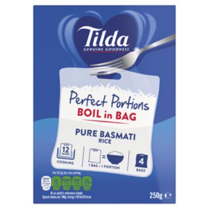 Picture of Tilda Boil in Bag Rice Basmati 250g x8